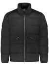 Seamless Tunnel Nylon Down TC Padding Black - STONE ISLAND - BALAAN 2