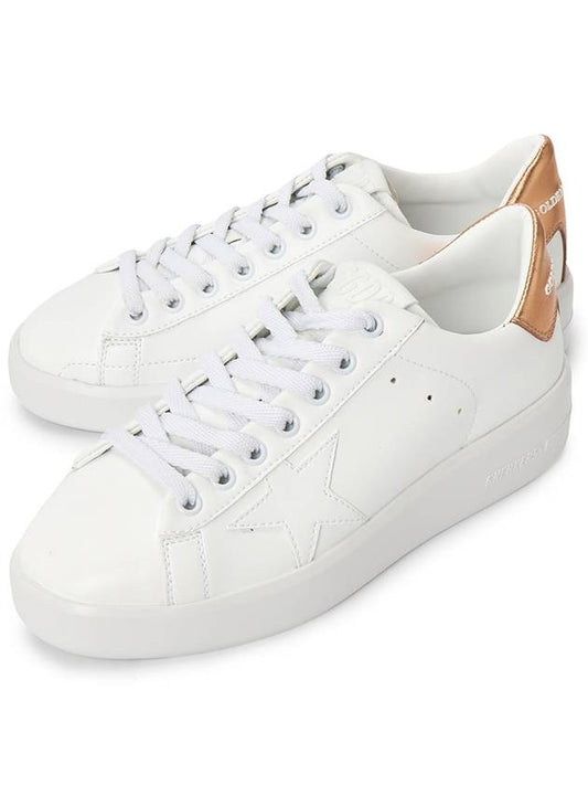 Pure Star Gold Tab Low Top Sneakers White - GOLDEN GOOSE - BALAAN 2