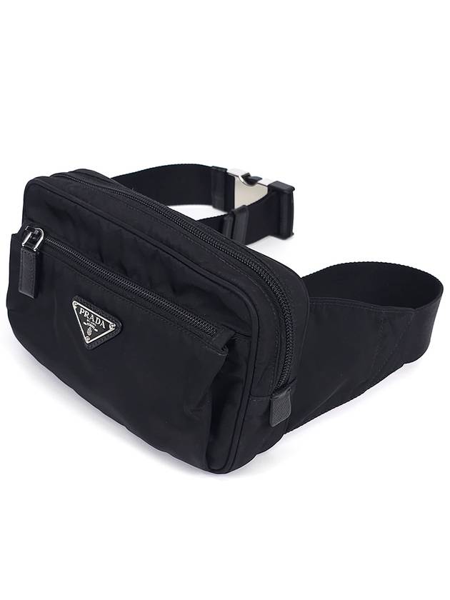 2VL977 Lee nylon triangle logo belt bag - PRADA - BALAAN 2