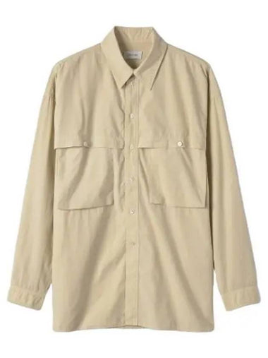 storm flap shirt stone - LEMAIRE - BALAAN 1