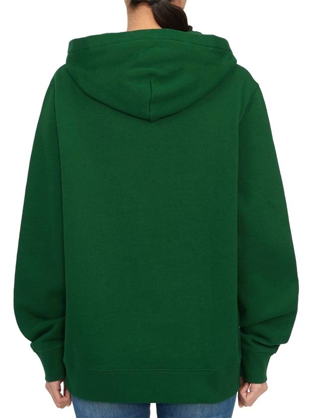 Kids Embroidered Logo Hoodie Green - POLO RALPH LAUREN - BALAAN 4