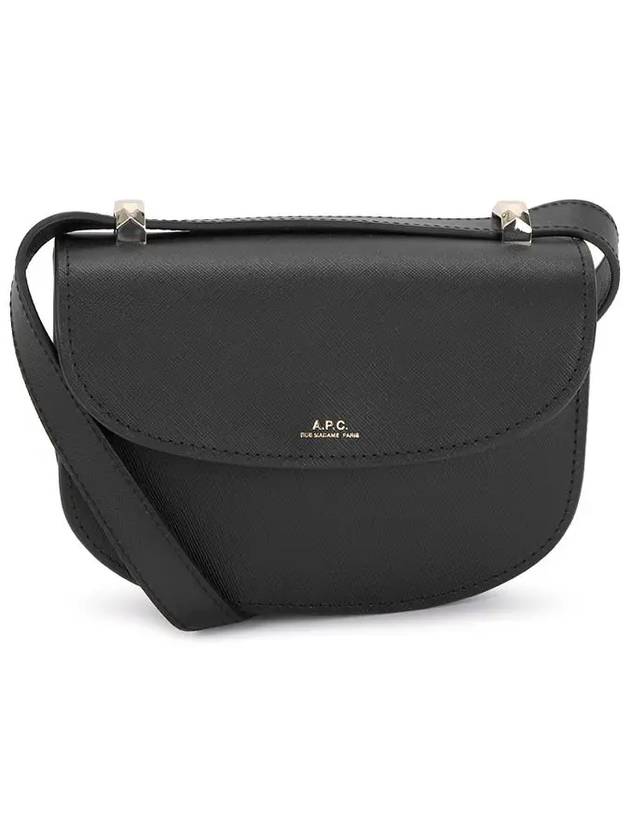 Geneve Mini Saffiano Cross Bag Black - A.P.C. - BALAAN 2