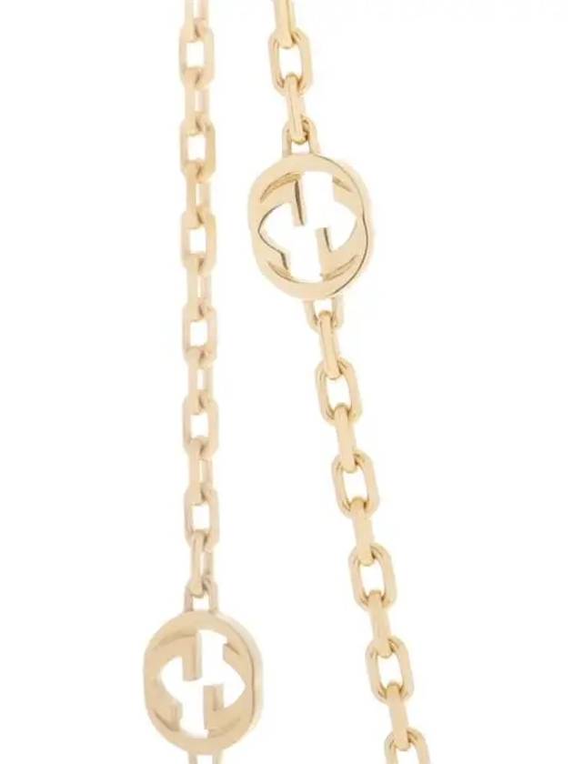 Interlocking G 18K Necklace Gold - GUCCI - BALAAN 5