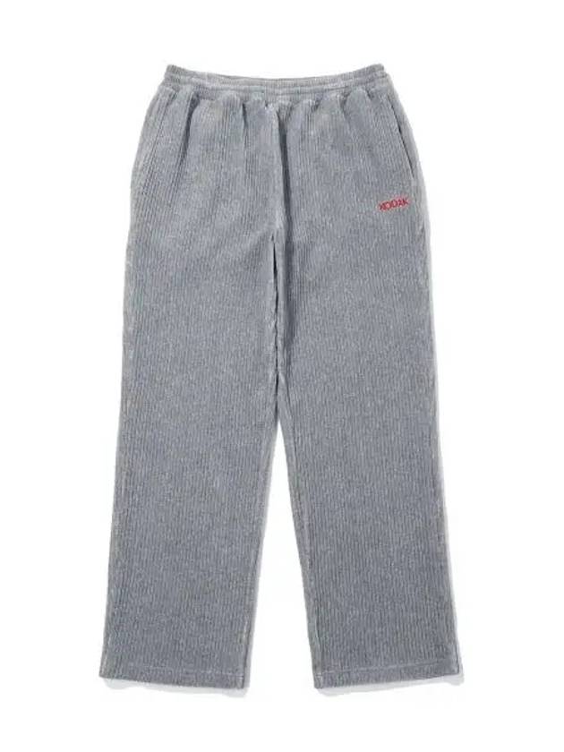 KODAK Cinekodak Overfit Corduroy Straight Pants MELANGE GRAY - KODO - BALAAN 1