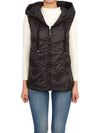 Greengo Zipper Padded Vest Black - MAX MARA - BALAAN 2