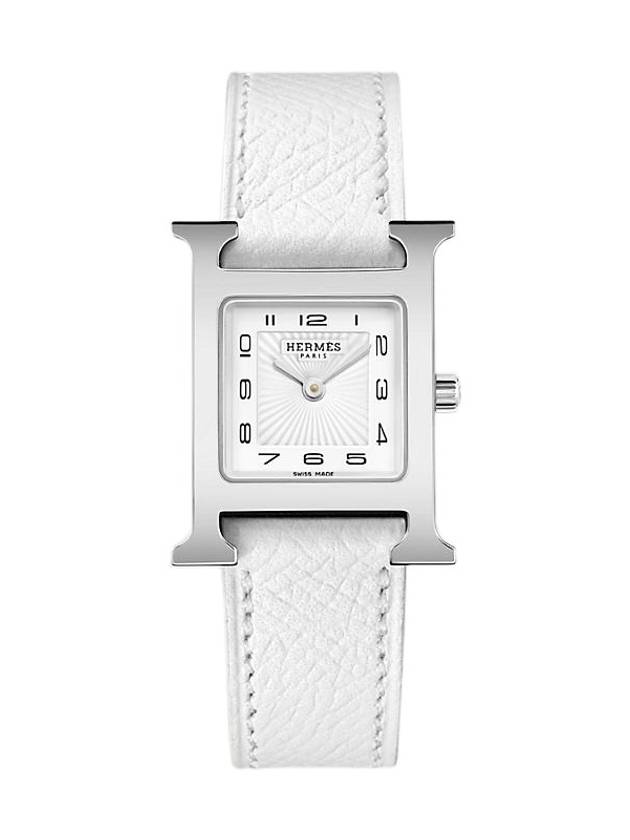 H Hour Absong 21MM Watch White - HERMES - BALAAN 2