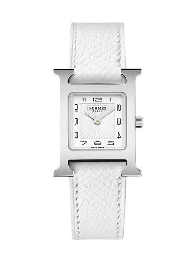 H Hour Absong 21MM Watch White - HERMES - BALAAN 2