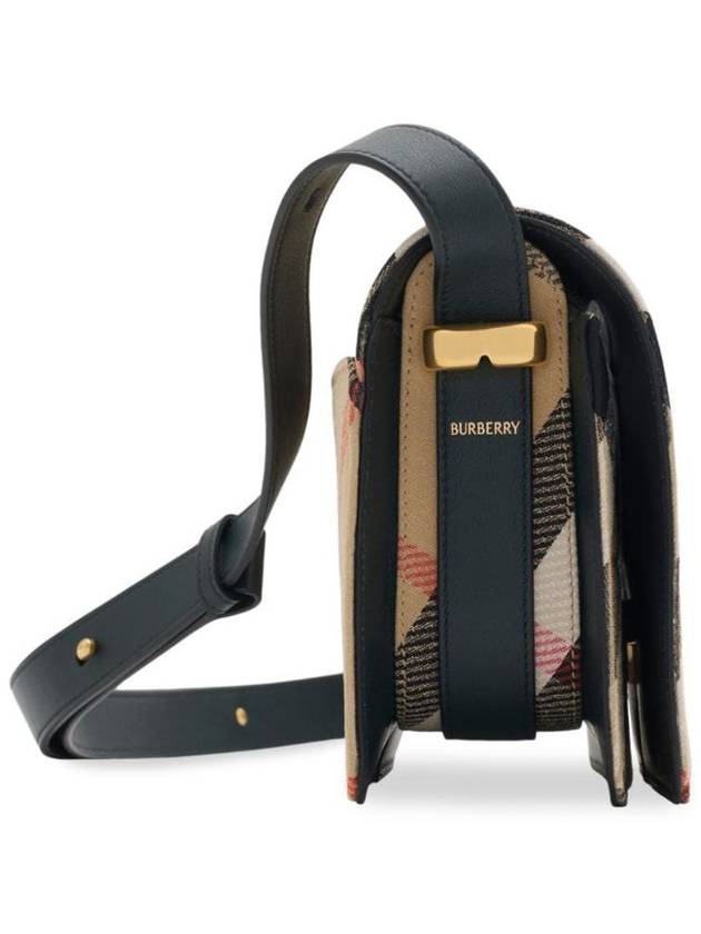 Snip Check Shoulder Bag Sand - BURBERRY - BALAAN 3