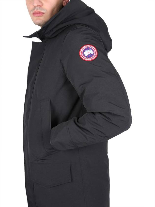 Shadow Project Langford Down Padding Parka Black - CANADA GOOSE - BALAAN 5