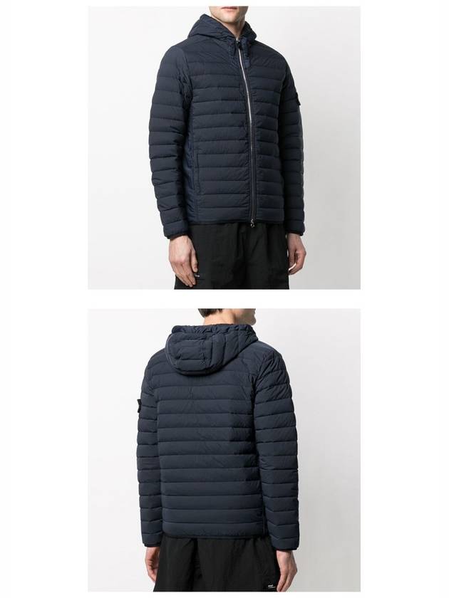 Men's Waffen Room Woven Padding Navy - STONE ISLAND - BALAAN.