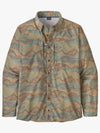 54253 M`S L S SOL PATROL SHIRT Long Sleeve Sol Patrol Shirt Rock Cycle Multi or Tan UV Protection - PATAGONIA - BALAAN 2