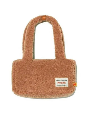 KODAK Fleece Baguette Shoulder Bag ORANGE - KODO - BALAAN 1