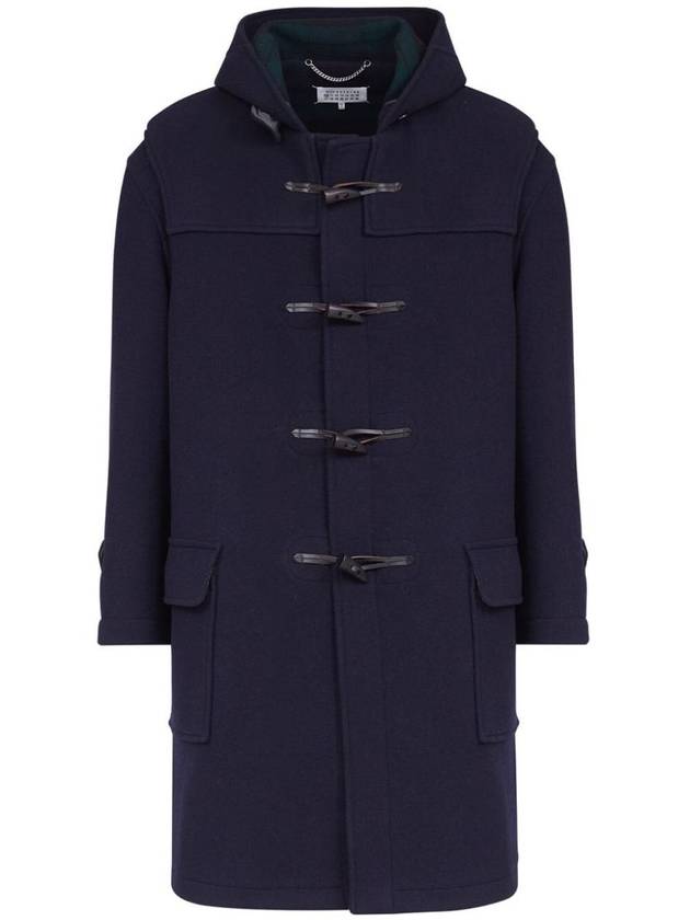 Maison Margiela Coat With Frogs And Hood Clothing - MAISON MARGIELA - BALAAN 1