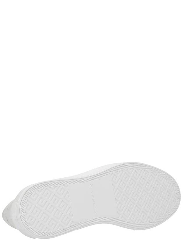 City Court Band Logo Low Top Sneakers White - GIVENCHY - BALAAN 5