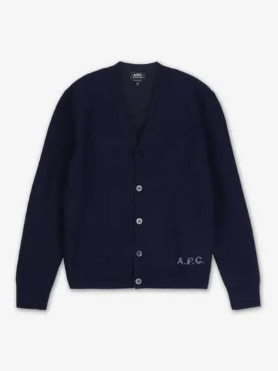 Kenny Merino Wool Cardigan Dark Navy - A.P.C. - BALAAN 2