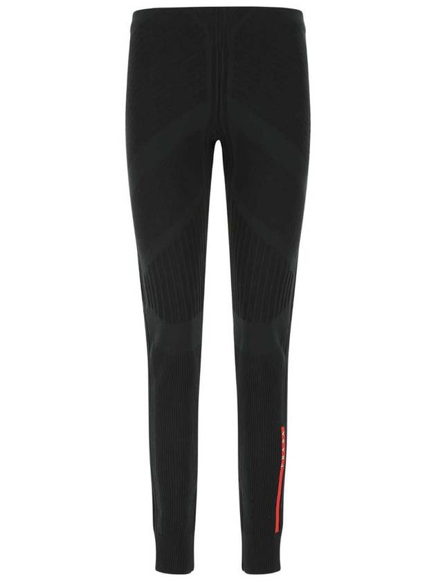 Women's Polyester Stretch Leggings Black - PRADA - BALAAN 2