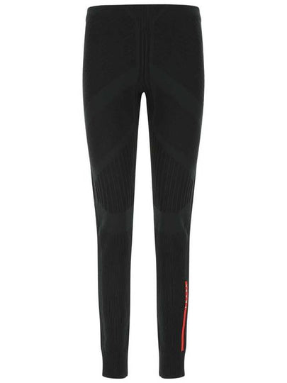 Women's Polyester Stretch Leggings Black - PRADA - BALAAN 2