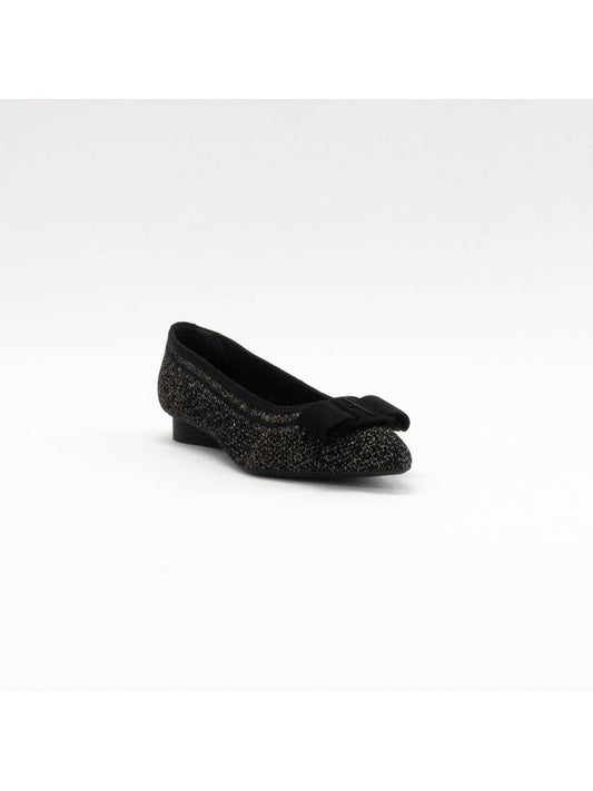 Ferragamo Women s VIVA Glitter Knit Flat Shoes BK 01C361 0745710 - SALVATORE FERRAGAMO - BALAAN 2