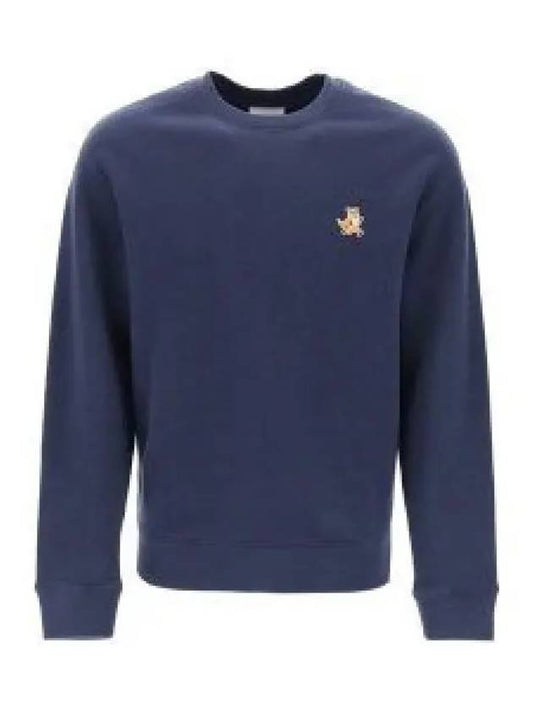 Fox Cotton Sweatshirt Navy - MAISON KITSUNE - BALAAN 2