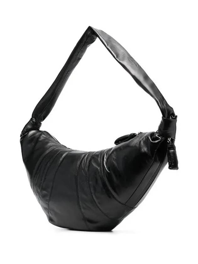 Croissant Large Cross Bag Black - LEMAIRE - BALAAN 3