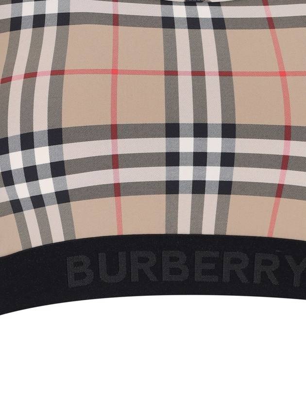 Vintage Check Bra Top Beige - BURBERRY - BALAAN 4