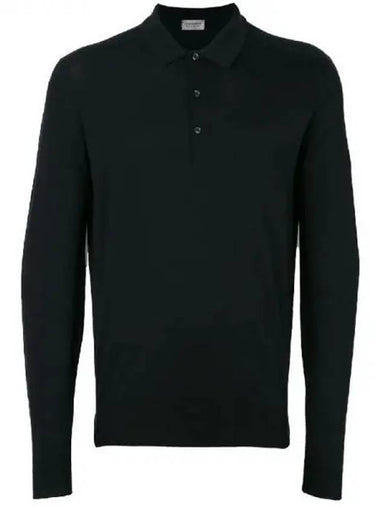 BELPER Wool Polo Knit - JOHN SMEDLEY - BALAAN 1