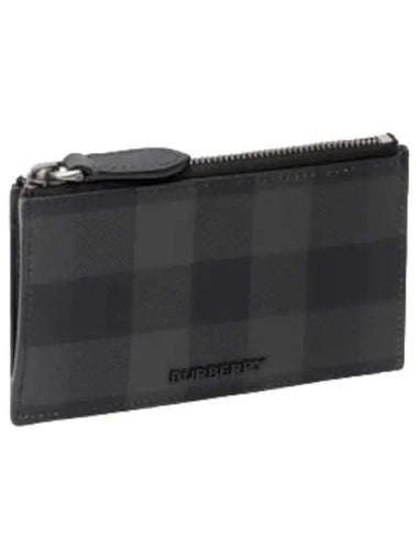 check zipper card case - BURBERRY - BALAAN 1