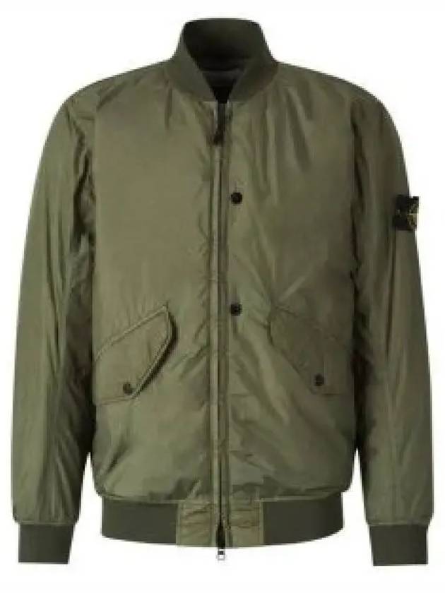 Reps R NY Bomber Jacket Green - STONE ISLAND - BALAAN 2