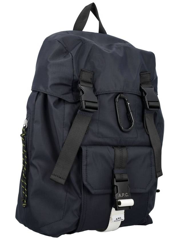 Track Logo Buckle Nylon Backpack Dark Navy - A.P.C. - BALAAN 3