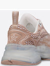 Vibe Oblique Transparent Rubber Low Top Sneaker Nude - DIOR - BALAAN 6