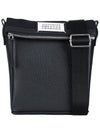 5AC Zipper Calf Leather Messenger Bag Black - MAISON MARGIELA - BALAAN 3