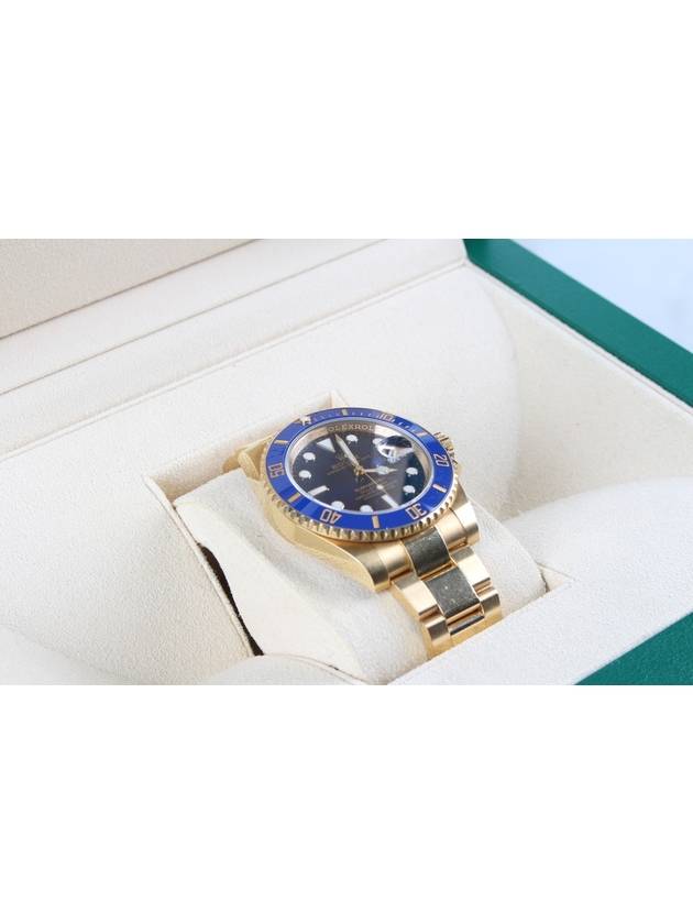 Rolex Submariner Blue Plate Gold Box 19 Years Old - ROLEX - BALAAN 4