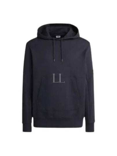 Diagonal Raised Fleece Hoodie Navy - CP COMPANY - BALAAN 2