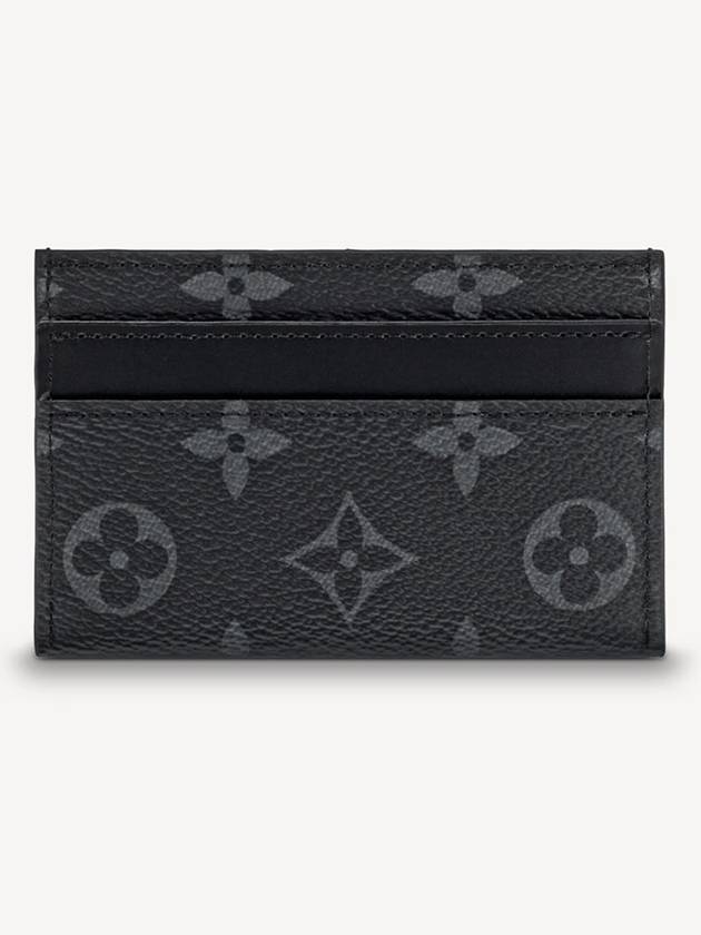 Monogram Eclipse Double Card Wallet Black - LOUIS VUITTON - BALAAN 6