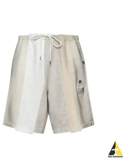 Drawstring Waist Shorts White - MIHARA YASUHIRO - BALAAN 2