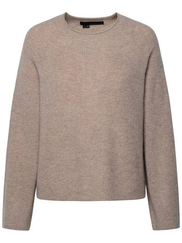 360 Cashmere 'Sophie' Beige Cashmere Sweater - 360 CASHMERE - BALAAN 1