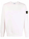 Wappen Patch Crew Neck Sweatshirt Light Pink - STONE ISLAND - BALAAN 3