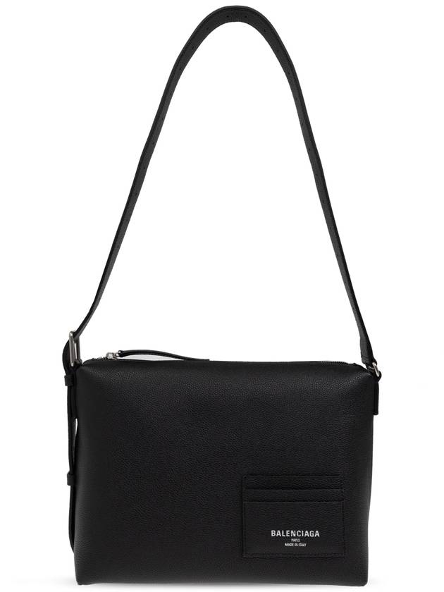 Small Leather Shoulder Bag Black - BALENCIAGA - BALAAN 2