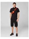 Pocket Polo Short Sleeve Tee Black - CP COMPANY - BALAAN 3