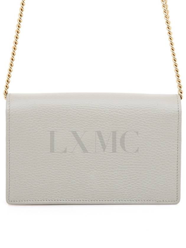 GG Marmont Mini Chain Bag Flap Cross 497985 - GUCCI - BALAAN 3