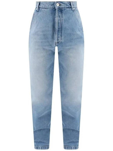 Fade Denim Jeans Blue - BALMAIN - BALAAN 1