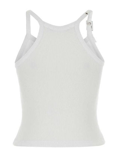 Sleeveless T Shirt NICA TOP WHITE - GIMAGUAS - BALAAN 2