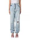 Distressed Detail Slim Cut Jeans Blue - DSQUARED2 - BALAAN 2