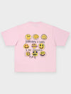 DOODLE SMILELY TEE PINK - STOCKHOLM SYNDROME - BALAAN 1