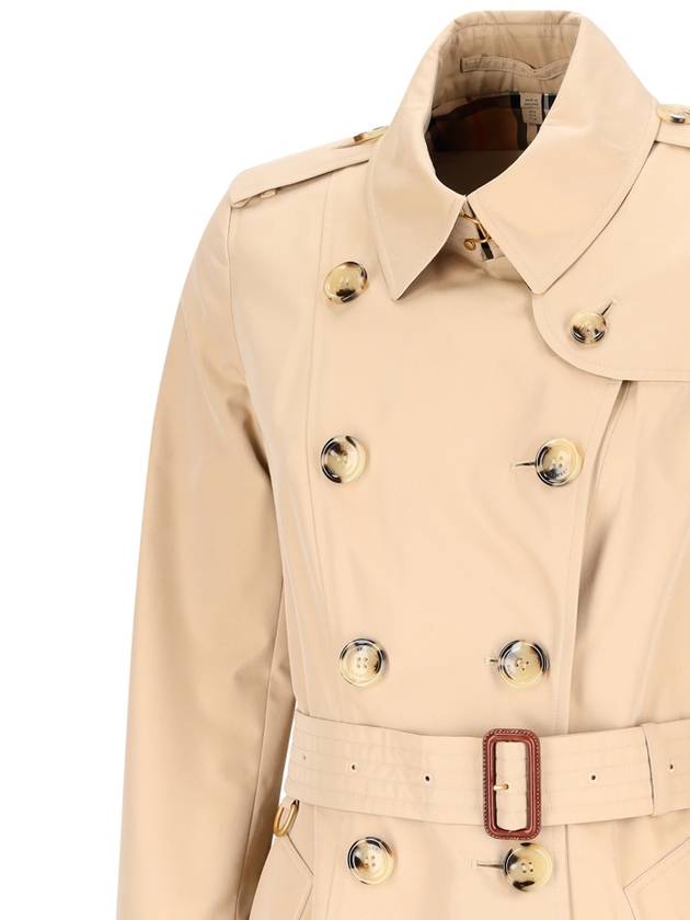 The Mid Length Chelsea Heritage Trench Coat Honey - BURBERRY - BALAAN 4