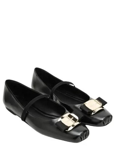 New Bara Ballerina Women s Flat Shoes Foot C ZINA NERO 0768868 - SALVATORE FERRAGAMO - BALAAN 1