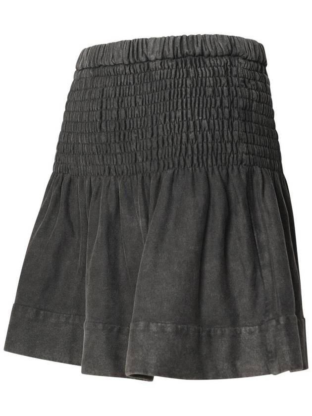 Women's Pacifica A-Line Skirt Black - ISABEL MARANT ETOILE - BALAAN 3