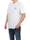 Bold Fox Head Patch Comfort Short Slevee T-Shirt White - MAISON KITSUNE - BALAAN 5