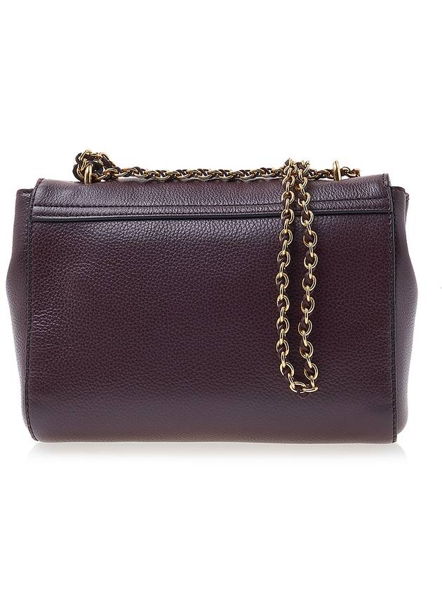 Lily Small Grain Cross Bag Brown - MULBERRY - BALAAN 4