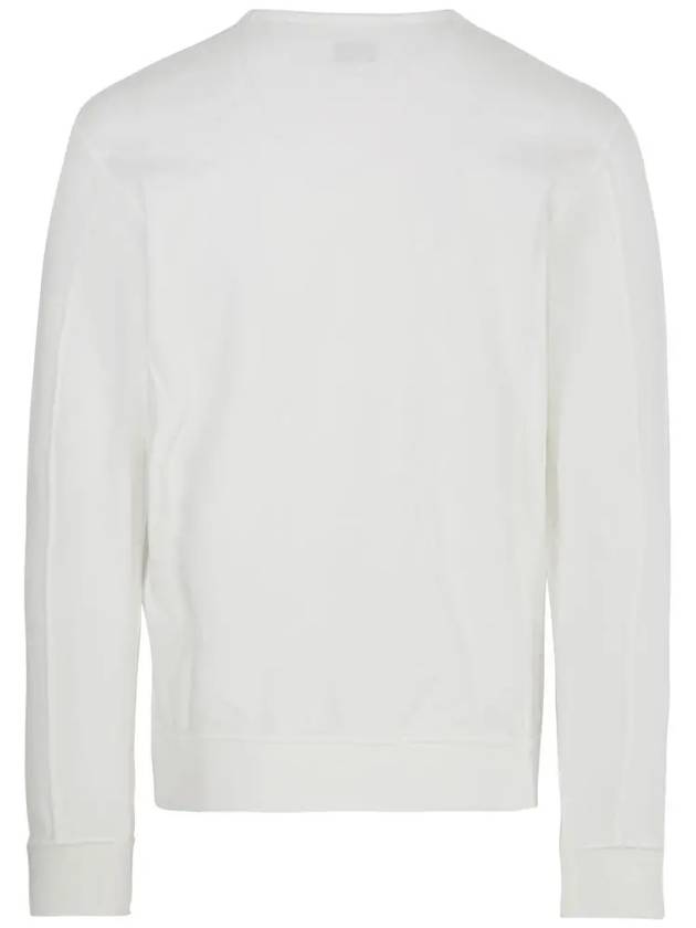 Lens Wappen Cotton Sweatshirt White - CP COMPANY - BALAAN 3